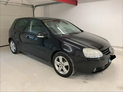 Gebraucht VW Golf VI United 80 PS (58 kW) 2008 Schwarz Kleinwagen