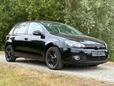 Gebraucht VW Golf VI Trendline 80 PS (58 kW) 2009 Schwarz Limousine