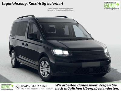 Neu VW Caddy Maxi 122 PS (89 kW) 2025 Schwarz metallic Van / Kleinbus