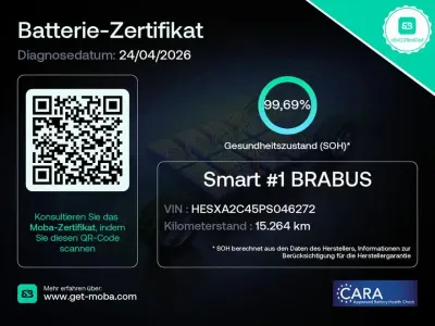 Usata Smart #1 Brabus 314 kW (428 CV) 2025 Argento SUV
