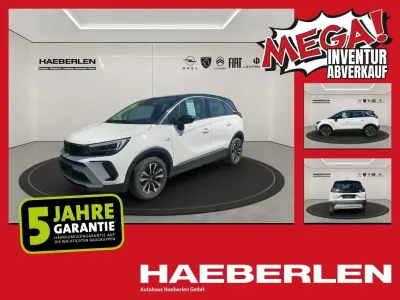 Gebraucht Opel Crossland Elegance 110 PS (80 kW) 2023 Lack weiss banquise/typ aussenverkleidun (metallic) SUV