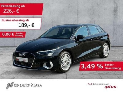 Gebraucht Audi A3 Advanced 150 PS (110 kW) 2024 Schwarz Limousine