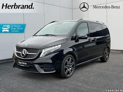 Schwarz Gebraucht 2023 Mercedes V250 Van / Kleinbus | 49.880 € (Fairer Preis)