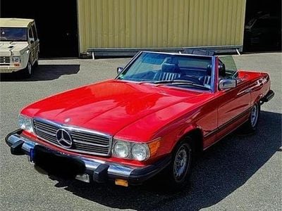 Gebraucht Mercedes SL380 204 PS (150 kW) 1985 Rot Cabrio