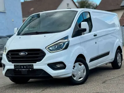 Gebraucht Ford Transit Custom Trend 170 PS (125 kW) 2021 Weiß Van / Kleinbus