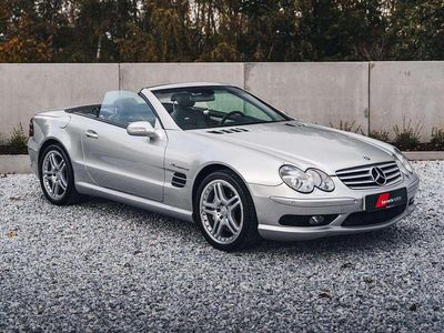 Usata Mercedes SL55 AMG AMG 500 CV (367 kW) 2003 Argento Cabrio
