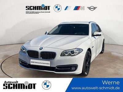 Gebraucht BMW 535 Luxury Line 313 PS (230 kW) 2014 Alpinweiß Kombi