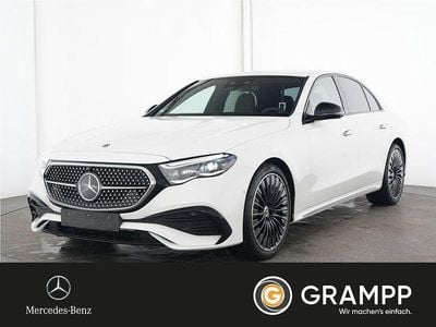 Gebraucht Mercedes E220 AMG 197 PS (144 kW) 2025 Unilack polarweiß Limousine