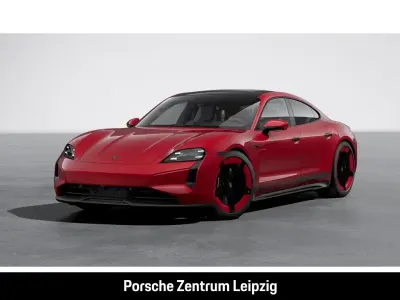 Gebraucht Porsche Taycan Turbo 650 kW (884 PS) 2024 Rot Limousine