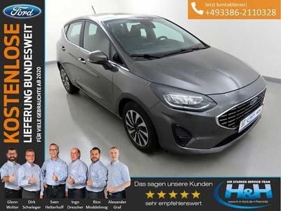 Gebraucht Ford Fiesta Titanium 125 PS (91 kW) 2023 Grau (magneticgrau) Kleinwagen