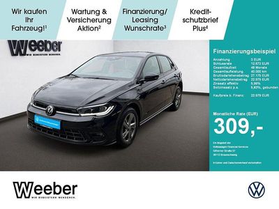 Second-hand VW Polo R-line 95 CP (69 kW) 2024 Negru Hatchback