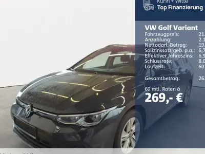 Brugt VW Golf VIII Life 110 HK (80 kW) 2024 Grå Stationcar