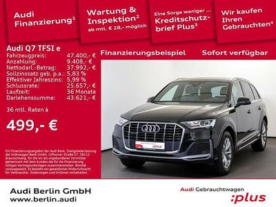 Gebraucht Audi Q7 S-Line 381 PS (280 kW) 2021 Schwarz SUV