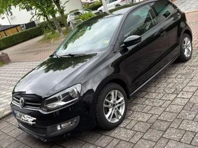 Gebraucht VW Polo Comfortline 90 PS (66 kW) 2011 Schwarz Kleinwagen