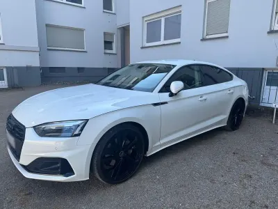 Używany Audi A5 Sportback Advanced 204 KM (150 kW) 2021 Biały Hatchback