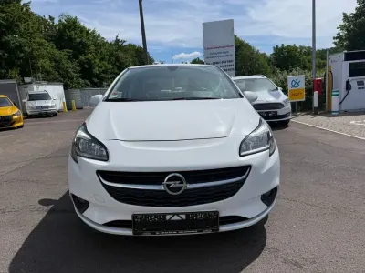 Gebraucht Opel Corsa Edition 95 PS (69 kW) 2015 Weiß Kleinwagen