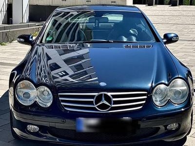Gebraucht Mercedes SL500 309 PS (227 kW) 2002 Blau Cabrio