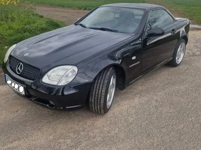 Używany Mercedes SLK230 AMG 193 KM (141 kW) 1997 Czarny Kabriolet