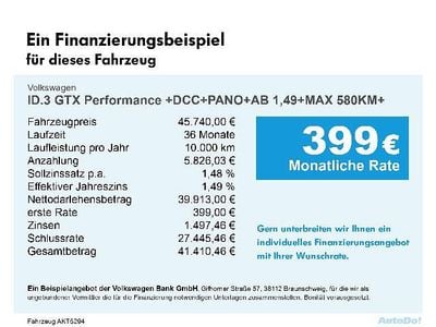 Kings red (rot), metallic Gebraucht 2025 VW ID.3 GTX Kleinwagen | 45.740 € (Fairer Preis)
