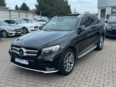 Używany Mercedes GLC350 AMG line 258 KM (189 kW) 2017 Czarny SUV