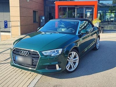 Second-hand Audi A3 Cabriolet S-Line 150 CP (110 kW) 2020 Verde Cabrio