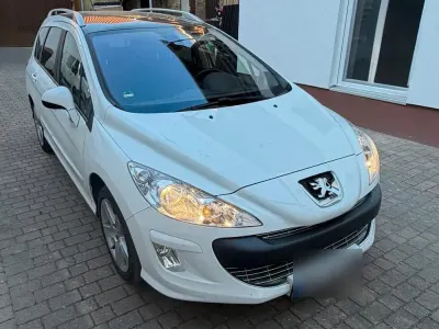 Gebraucht Peugeot 308 Premium 140 PS (102 kW) 2009 Weiß Kombi