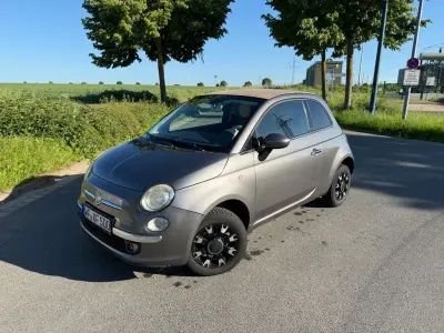 Używany Fiat 500C Pop 69 KM (50 kW) 2010 Szary Kabriolet