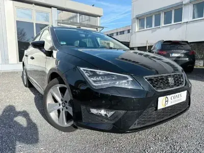 Usata Seat Leon ST FR 150 CV (110 kW) 2016 Nero Station wagon