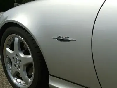 Brugt Mercedes SLK320 218 HK (160 kW) 2000 Sølv Cabriolet