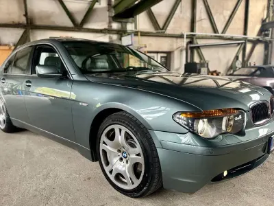 Gebraucht BMW 745 Sport Line 333 PS (244 kW) 2003 Grün Limousine
