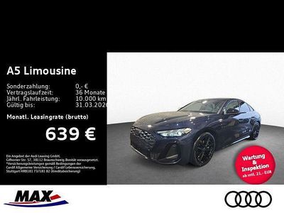 Neu Audi A5 S-Line 204 PS (150 kW) 2025 Firmamentblau metallic Limousine