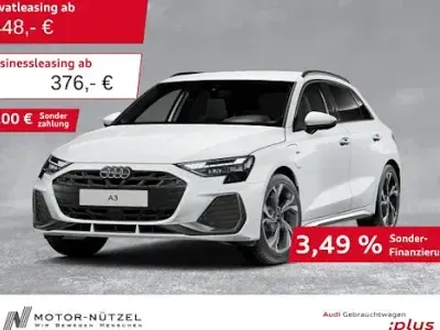 Gebraucht Audi A3 S-Line 204 PS (150 kW) 2025 Gletscherweiß metallic Limousine
