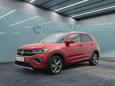 Brugt VW T-Cross R-line 116 HK (85 kW) 2024 Rød SUV