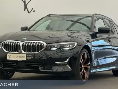 Gebraucht BMW 320 Luxury Line 190 PS (139 kW) 2022 Saphirschwarz metallic Kombi