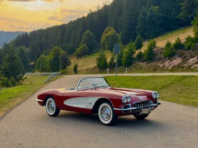 Gebraucht Corvette C1 349 PS (256 kW) 1959 Rot Cabrio