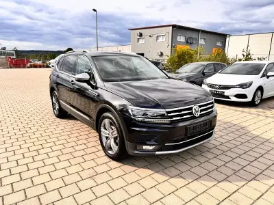 Gebraucht VW Tiguan Allspace Highline 150 PS (110 kW) 2017 Schwarz SUV
