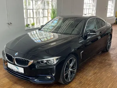 Gebraucht BMW 420 Sport Line 184 PS (135 kW) 2019 Schwarz Coupé