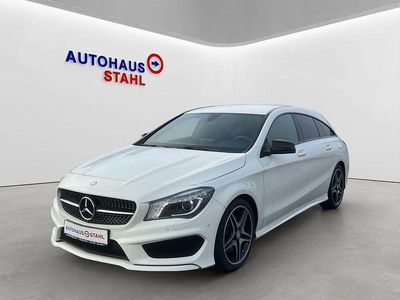 Weiß Gebraucht 2015 Mercedes CLA220 Shooting Brake AMG line Kombi | 15.990 € (Etwas zu teuer)