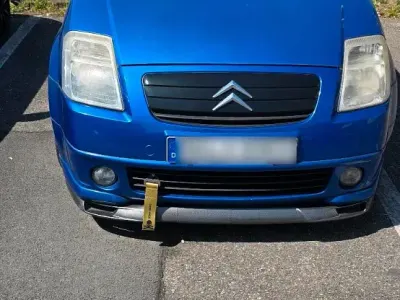 Gebraucht Citroën C2 60 PS (44 kW) 2006 Blau Kleinwagen