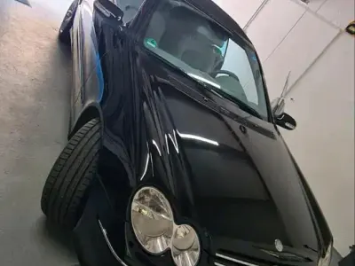 Gebraucht Mercedes CLK200 Avantgarde 163 PS (119 kW) 2003 Schwarz Cabrio