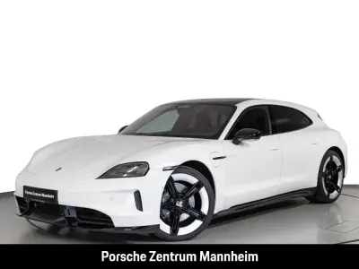 Ny Porsche Taycan Black Edition 319 kW (435 HK) 2026 Hvid Stationcar