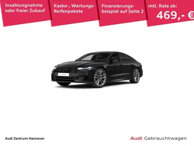 Gebraucht Audi A7 Advanced 299 PS (219 kW) 2023 0e mythosschwarz metallic (metallic) Limousine