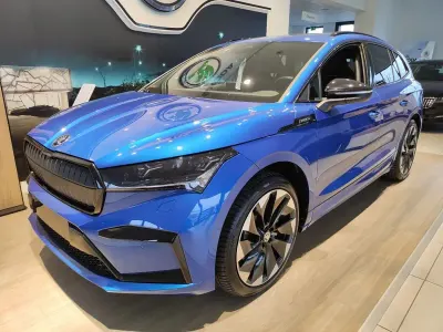 Neu Skoda Enyaq iV SportLine 194 kW (265 PS) 2025 Raceblau SUV