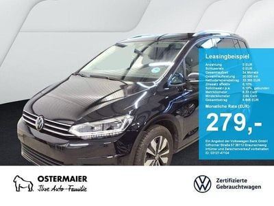 Grenadillschwarz metallic Gebraucht 2025 VW Touran Goal Van / Kleinbus | 33.335 € (Guter Preis)