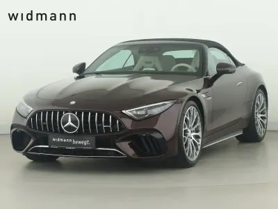 Gebraucht Mercedes SL63 AMG AMG 585 PS (430 kW) 2026 Manufaktur lack manufaktur rubellitrot metallic Cabrio