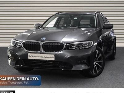 Gebraucht BMW 320e Sport Line 204 PS (150 kW) 2021 Grau Kombi