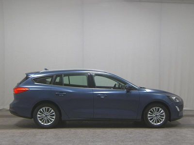 Gebraucht Ford Focus Titanium 125 PS (91 kW) 2021 Chromablau metallic Limousine