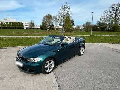Brugt BMW 125 Cabriolet Sport Line 218 HK (160 kW) 2007 Grøn Cabriolet