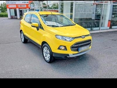 Gebraucht Ford Ecosport 125 PS (91 kW) 2014 Gelb SUV