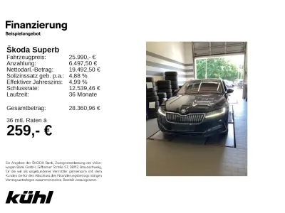 Gebraucht Skoda Superb Style 218 PS (160 kW) 2023 Schwarz Kombi